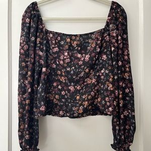Abercrombie & Fitch Floral Blouse